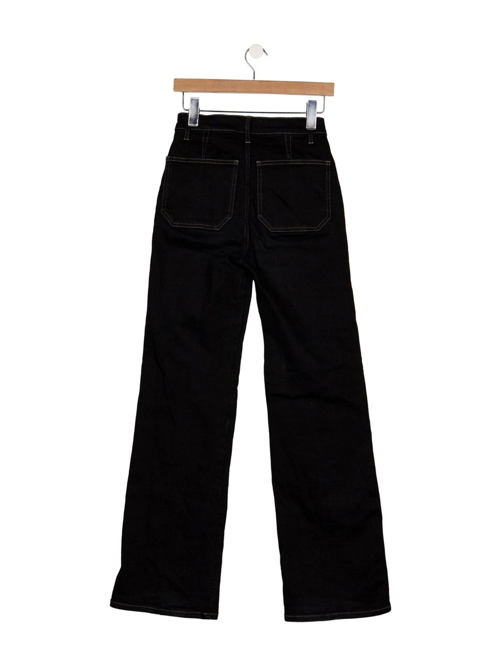 Reformation Black High-Rise Wide Leg Jeans - Picture 5 of 5
